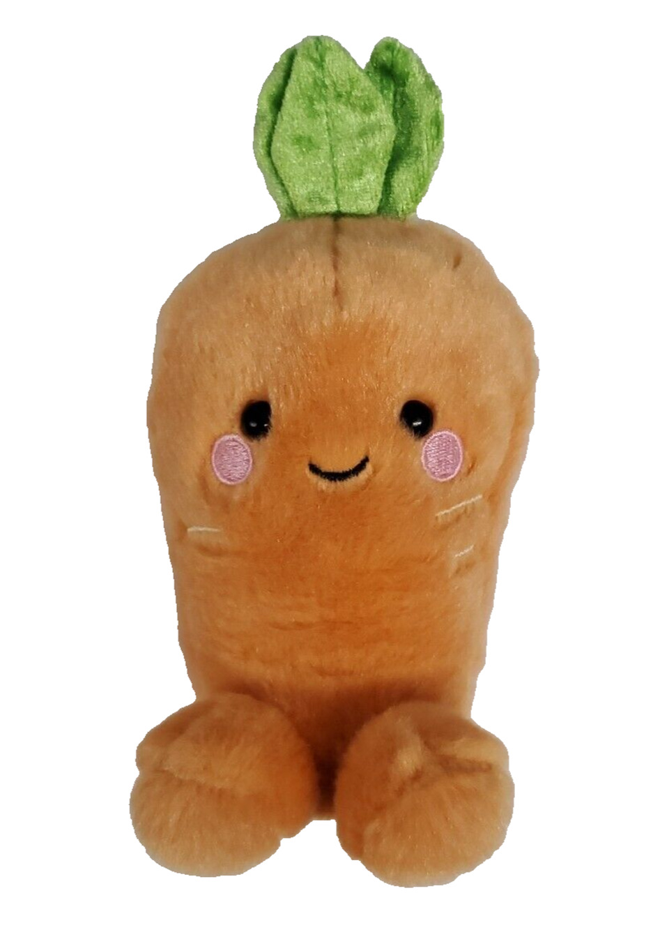 Aurora World PALM PALS 2022 Cheerful Carrot Mini Stuffed Plush 6 Inch
